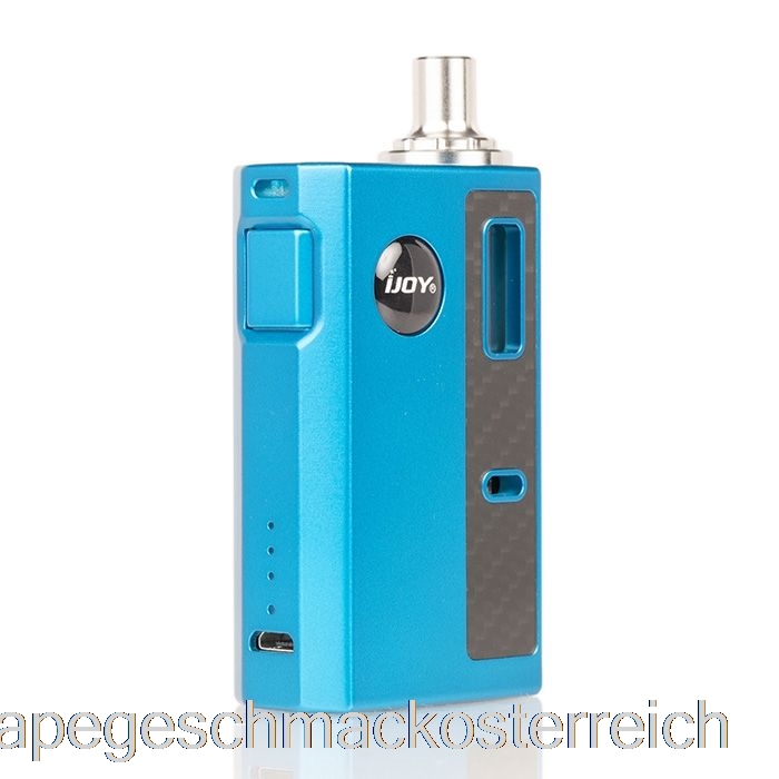Ijoy Mercury 12w Aio Pod System Blue Carbon Vape Geschmack